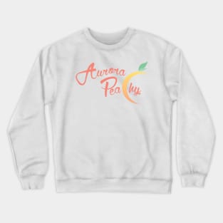 AuroraPeachy Crewneck Sweatshirt